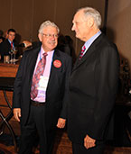 With Alan Alda