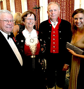 BZS and Elizabeth in Oslo
