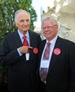 With Alan Alda